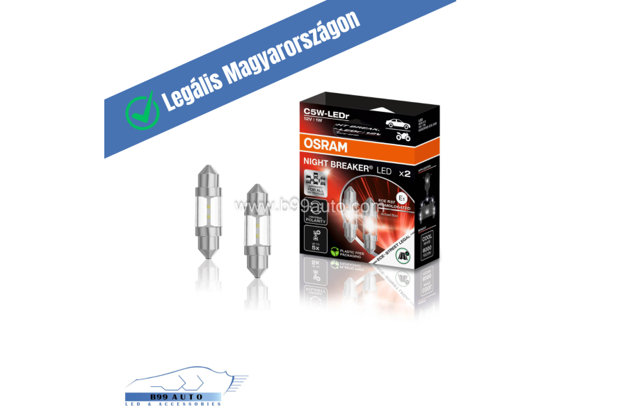Osram Night Breaker LED C5W ECE 